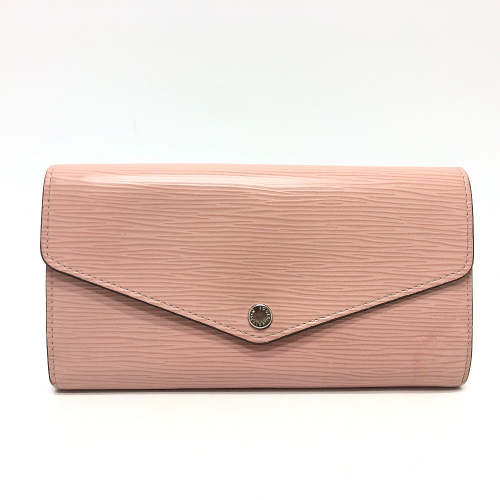 Louis Vuitton Long Purse M61216 Epi Leather Pink Wallet Case