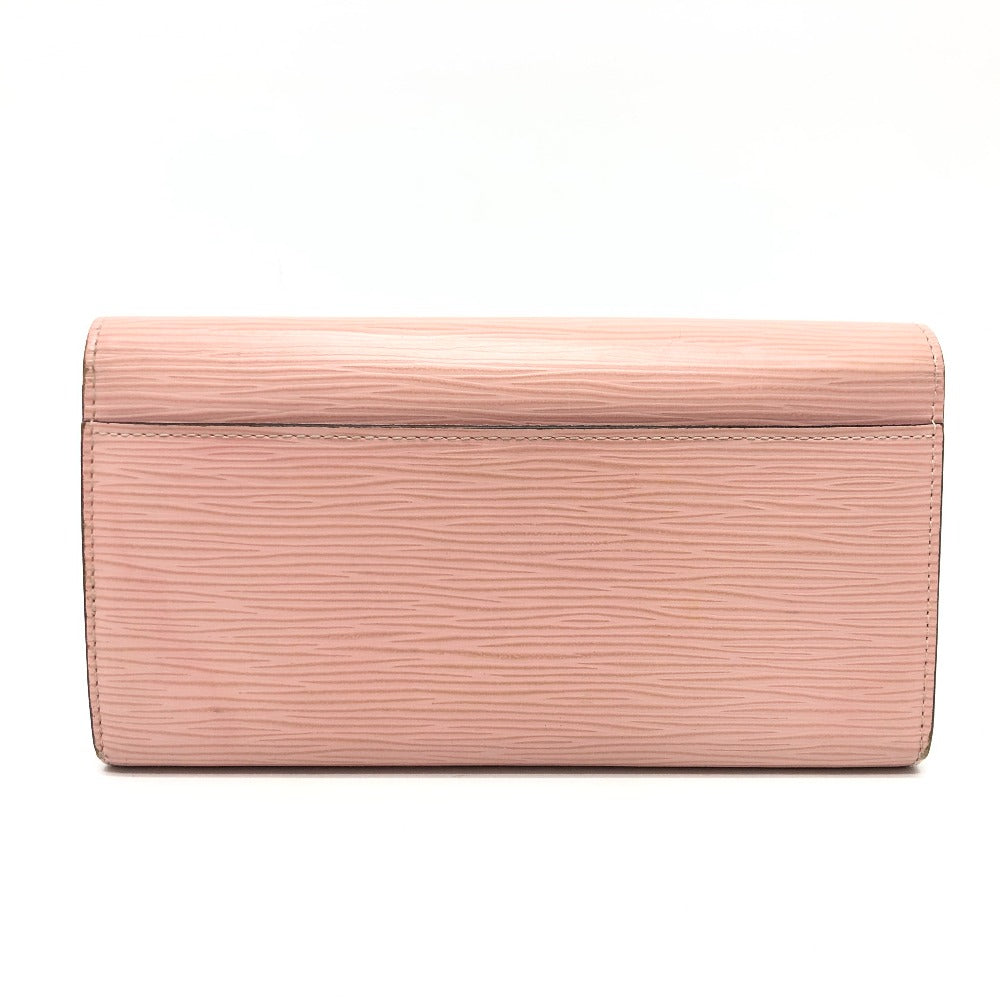 Louis Vuitton Long Purse M61216 Epi Leather Pink Wallet Case