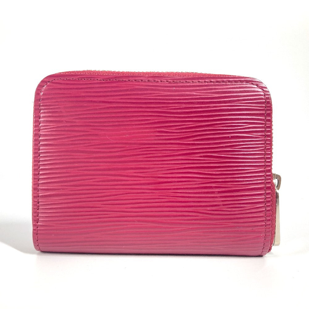 Louis Vuitton Coin M60383 Epi Zippy Leather Pink Wallet Case