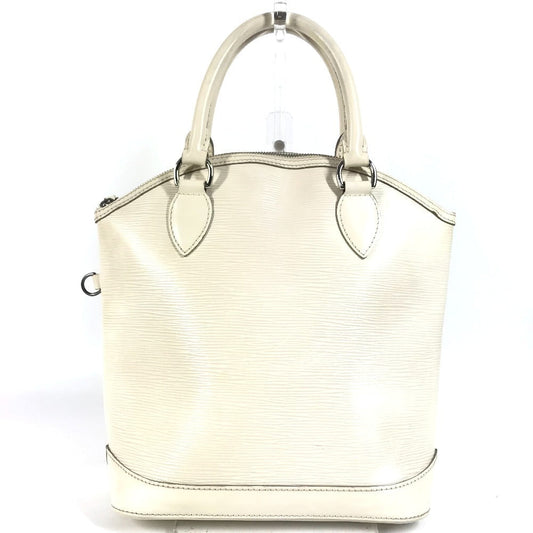 Louis Vuitton M4229J Epi LockitPM Leather White Handbag
