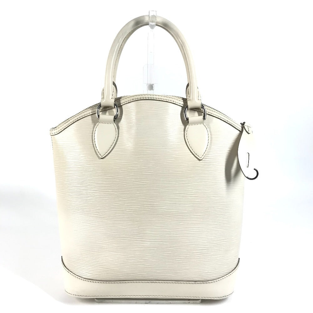 Louis Vuitton M4229J Epi LockitPM Leather White Handbag