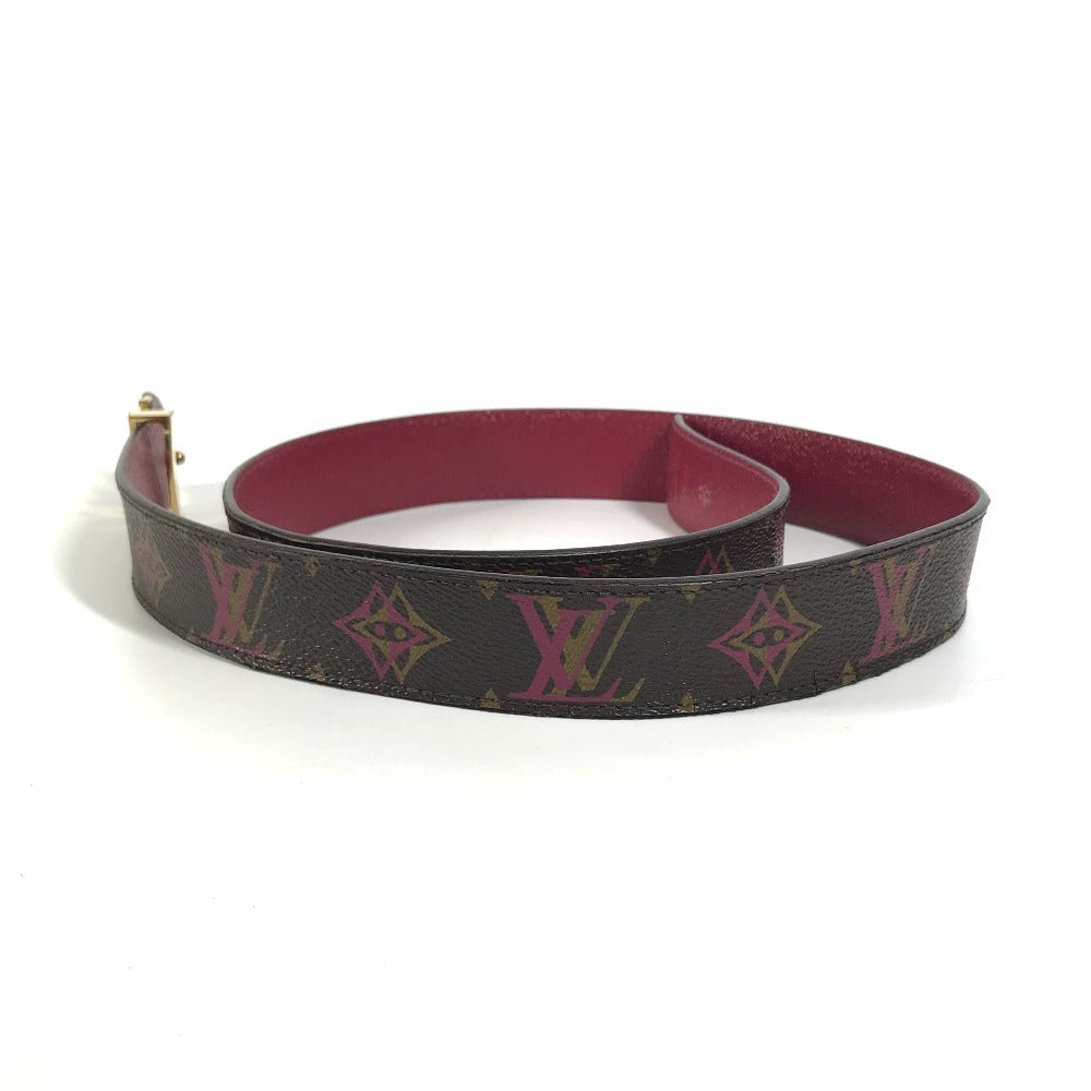 Louis Vuitton M9704V Saintur 85 Monogram Canvas Brown Belt