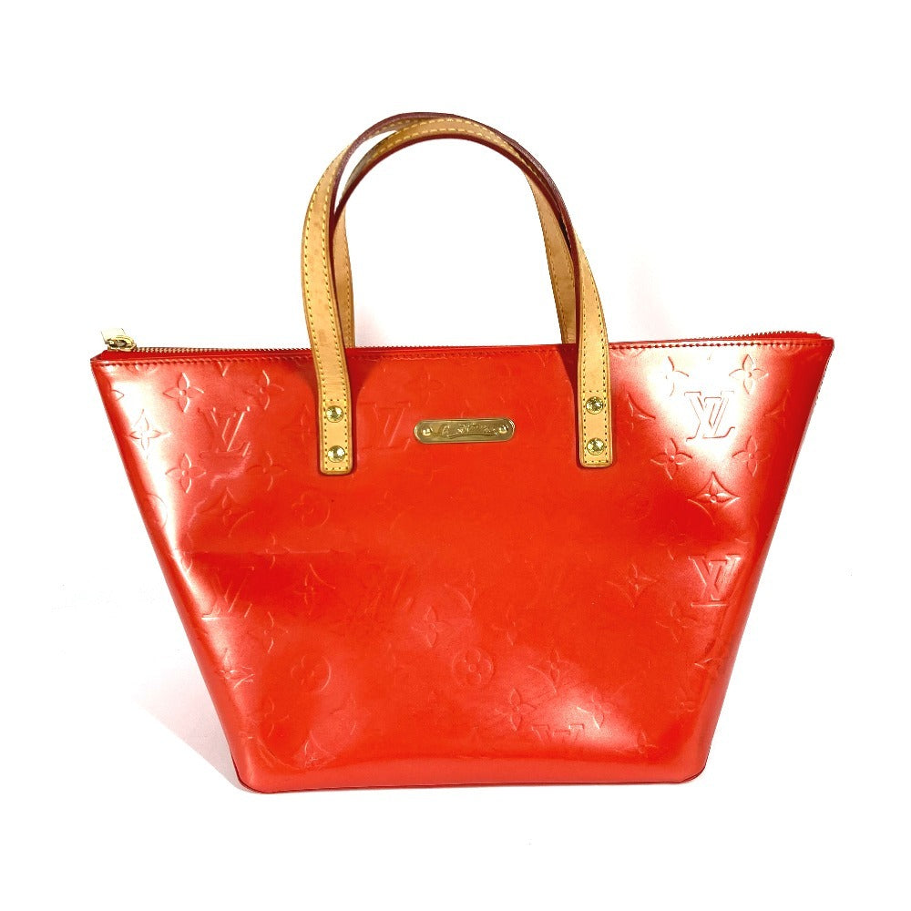 Louis Vuitton M93670 Vernis Bellevue PM Monogram Orange Tote Bag