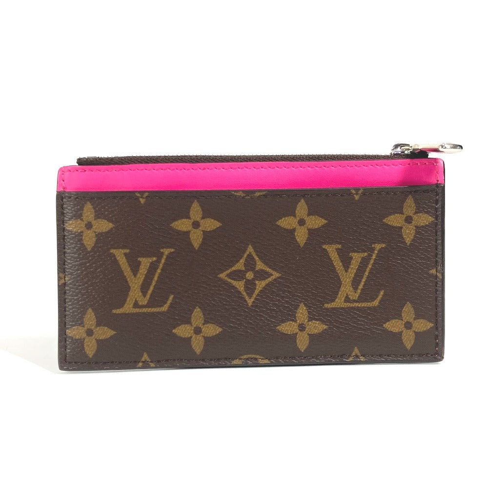 Louis Vuitton Coin M82912 Coin holder Monogram Canvas Brown Wallet Case