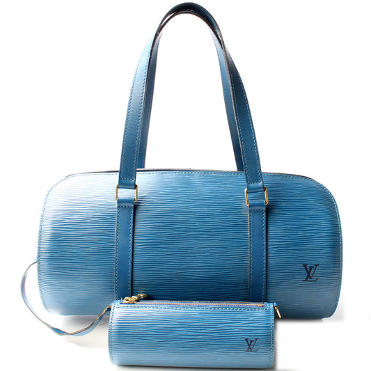 Louis Vuitton Soufflat Blue Epi Shoes