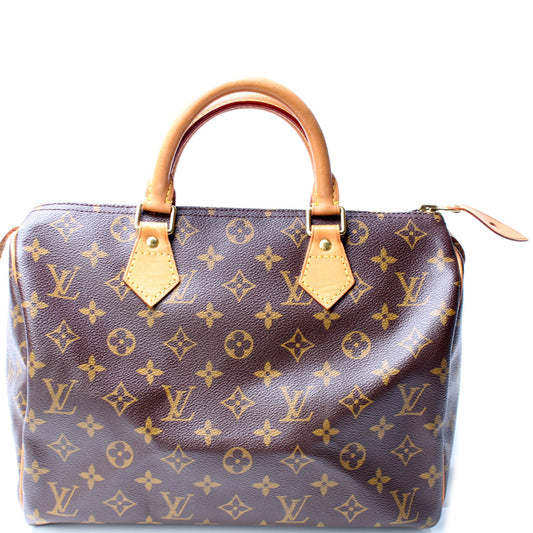 Louis Vuitton Speedy 30 Monogram Handbag Monogram 6