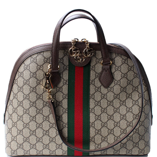 Gucci Ophidia GG Medium Top Handle Travel Bag