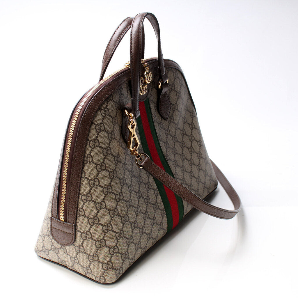 Gucci Ophidia GG Medium Top Handle Travel Bag
