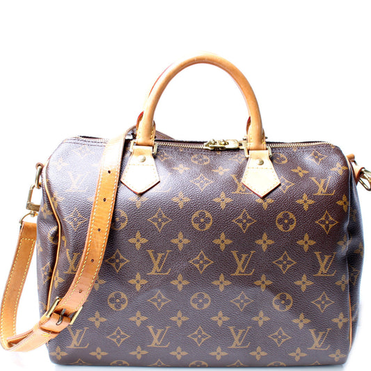 Louis Vuitton Speedy 30 Bandouliere Monogram Handbag Monogram 1