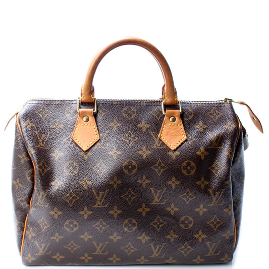 Louis Vuitton Speedy 30 Monogram Handbag Monogram 13