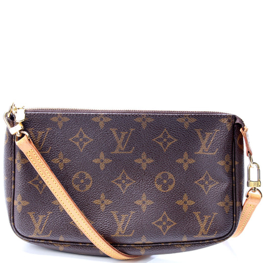 Louis Vuitton Pochette Accessories W Monogram Clutch Bag