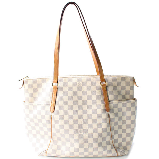 Louis Vuitton Totally Azur MM Damier Handbag