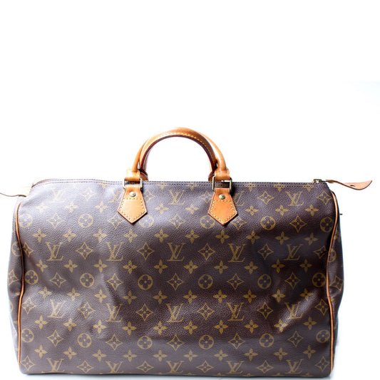 Louis Vuitton Speedy 40 Monogram Handbag Monogram 9