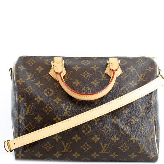 Louis Vuitton Speedy 30 Bandouliere Monogram Handbag Monogram 3