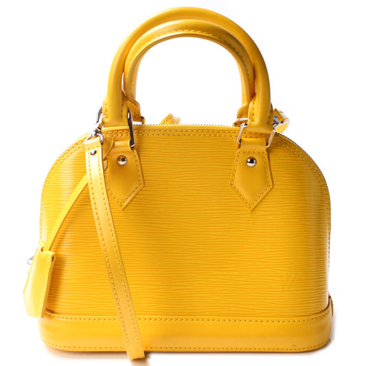 Louis Vuitton Alma BB Epi Handbag