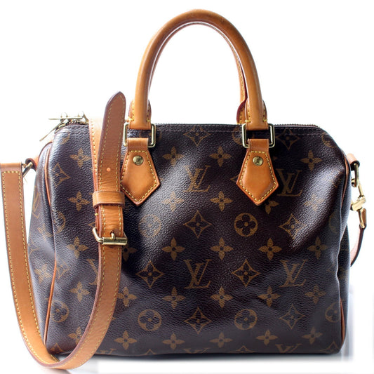 Louis Vuitton Speedy 25 Bandouliere Monogram Handbag