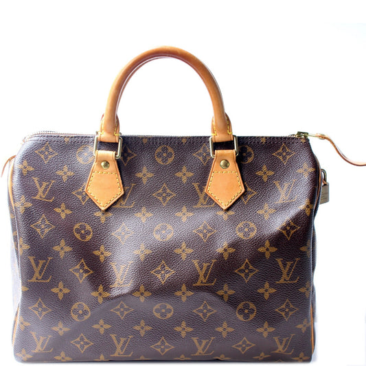 Louis Vuitton Speedy 30 Monogram Handbag Monogram 18