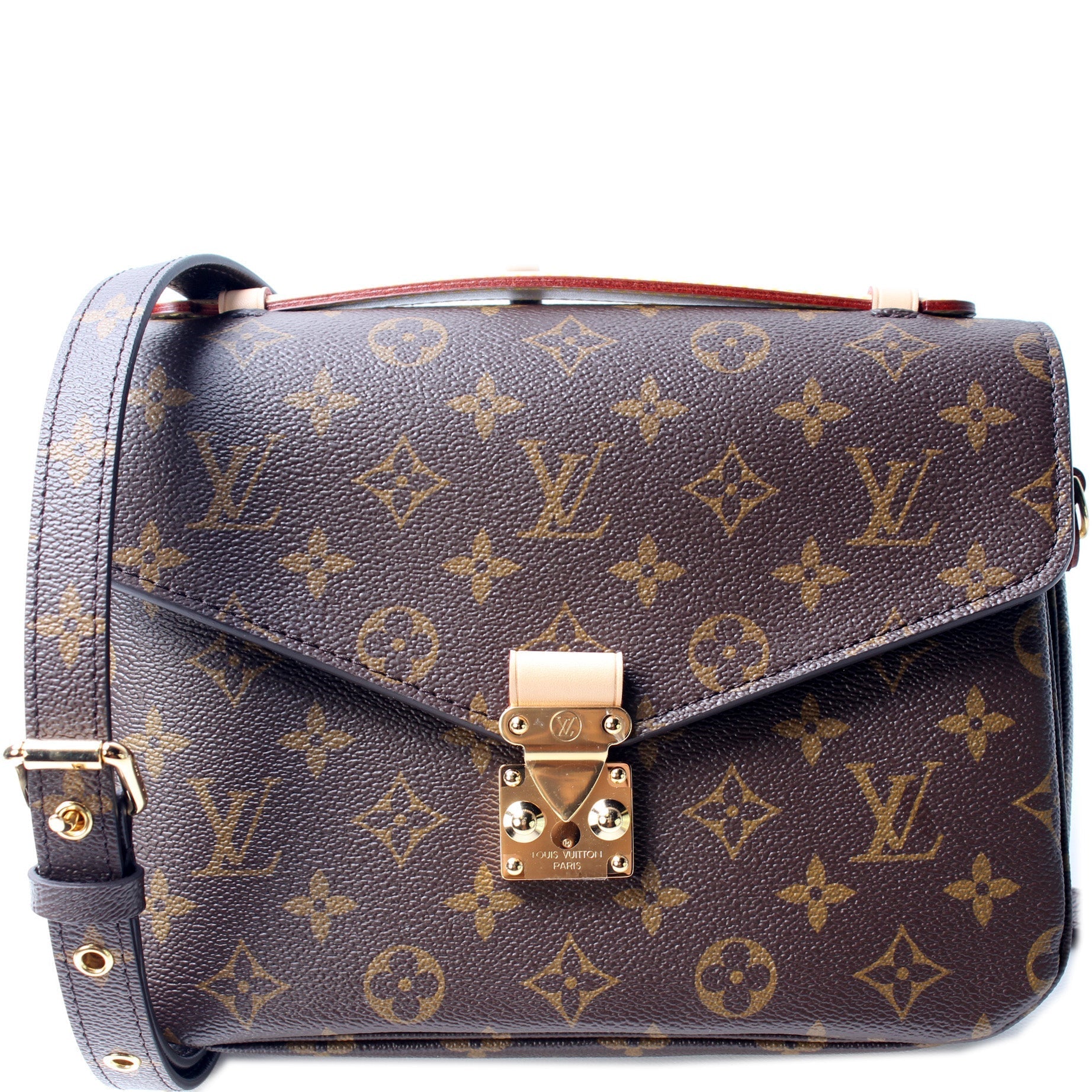 Louis Vuitton Pochette Metis Monogram Clutch Bag Monogram 9