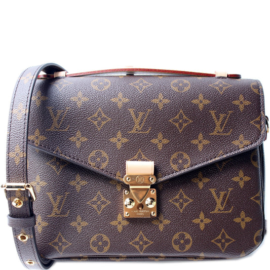 Louis Vuitton Pochette Metis Monogram Clutch Bag Monogram 9