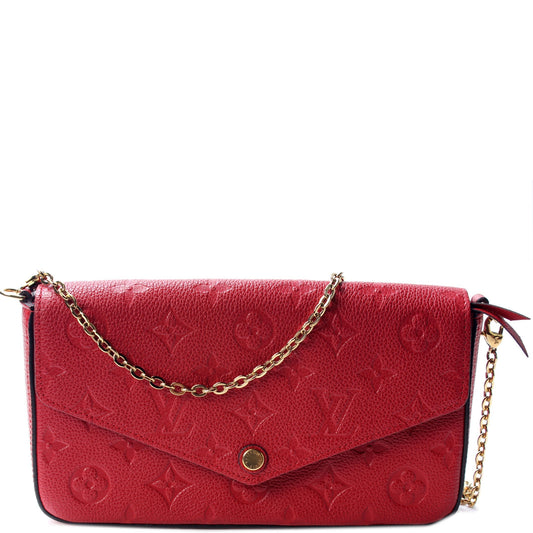 Louis Vuitton Pochette Felicie Empreinte Clutch Bag