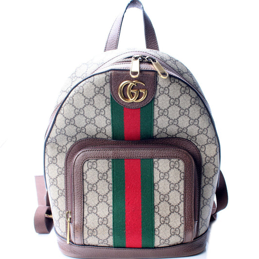 Gucci GG Supreme Ophidia Backpack Monogram Small