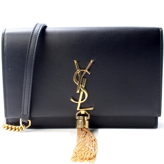 YSL Saint Laurent Kate Tassel Wallet Bag Chain Travel Bag Tassel Chain Wallet