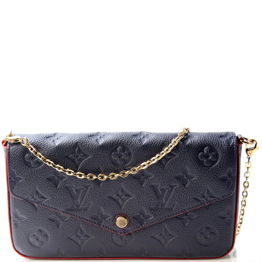 Louis Vuitton Pochette Felicie Empriente Clutch Bag