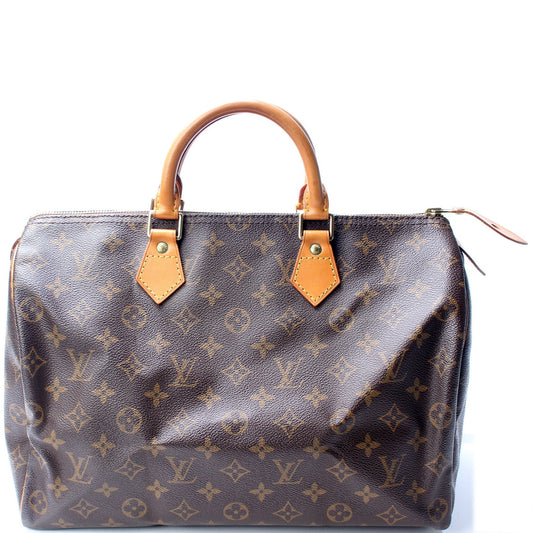 Louis Vuitton Speedy 35 Monogram Handbag Monogram 13