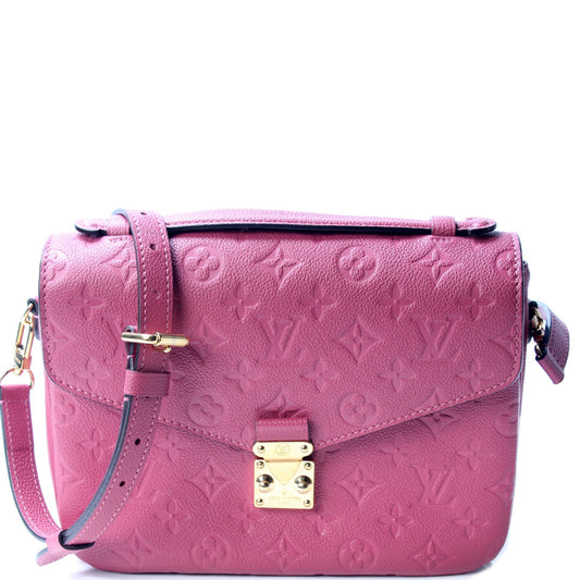 Louis Vuitton Pochette Metis Empreinte Clutch Bag