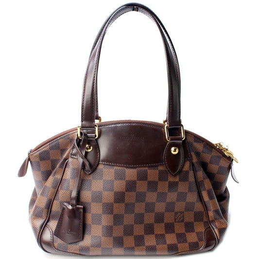 Louis Vuitton Verona Ebene PM Damier Handbag