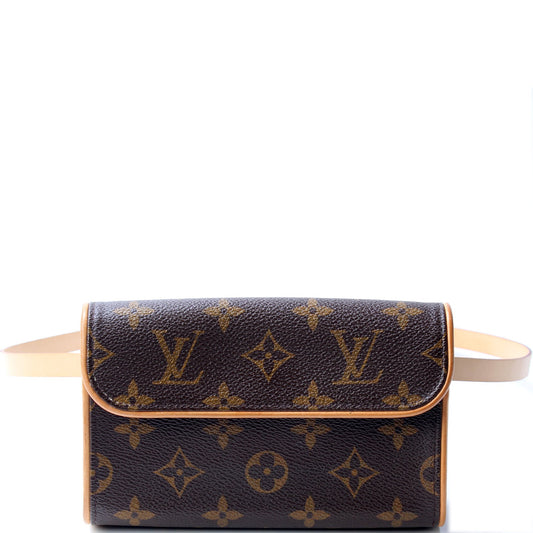 Louis Vuitton Pochette Florentine Monogram Clutch Bag