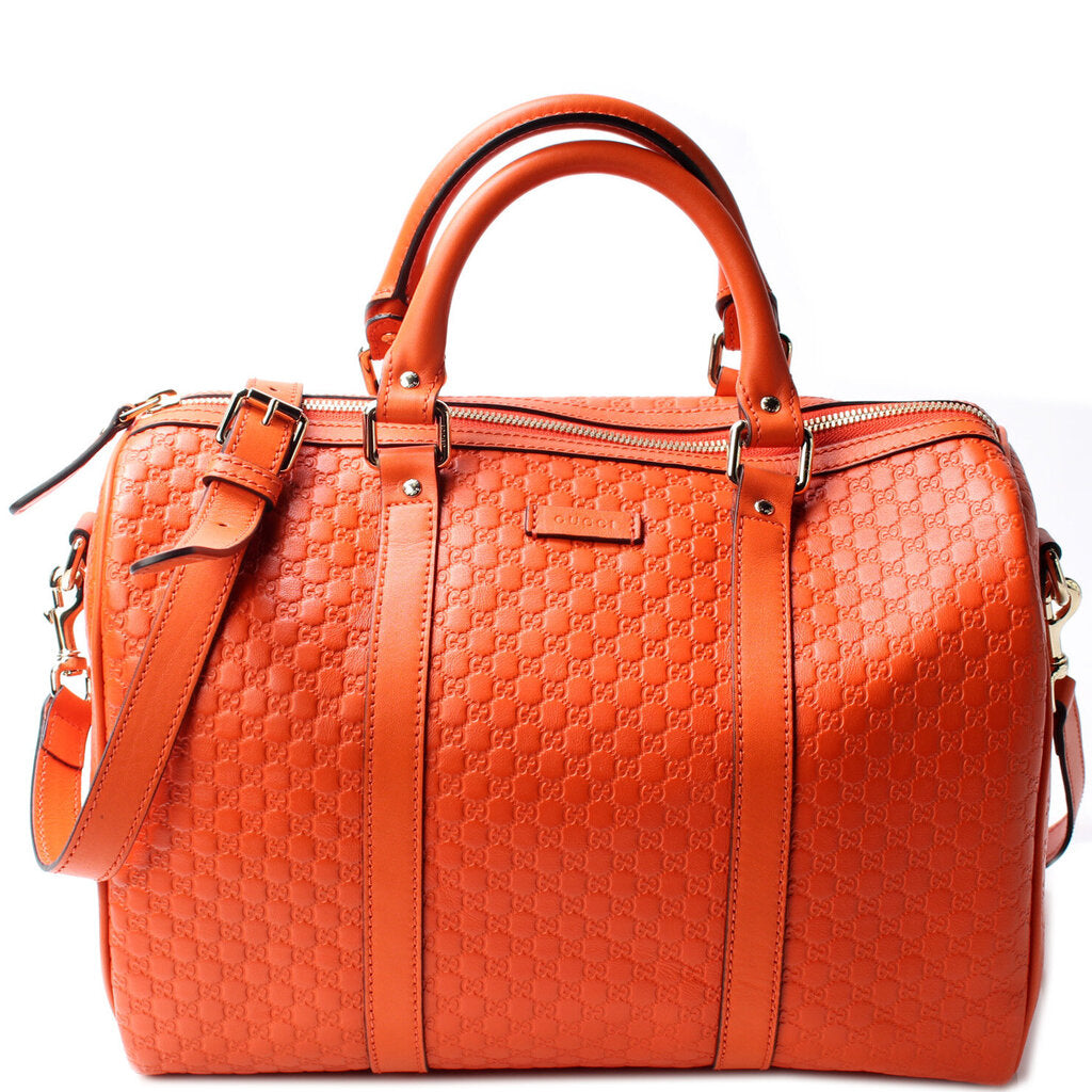 Gucci Boston W Strap Travel Bag