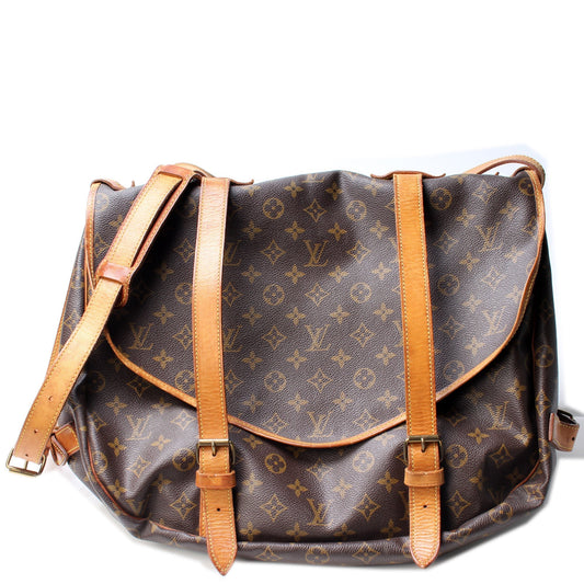 Louis Vuitton Saumar 43 Monogram Handbag