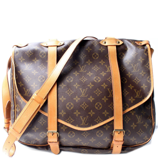 Louis Vuitton Saumur 43 Monogram Handbag
