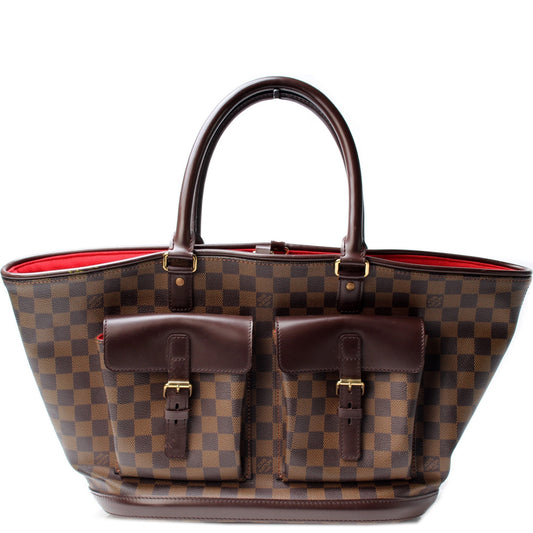 Louis Vuitton Manosque GM Ebene Damier Handbag Ebene 8