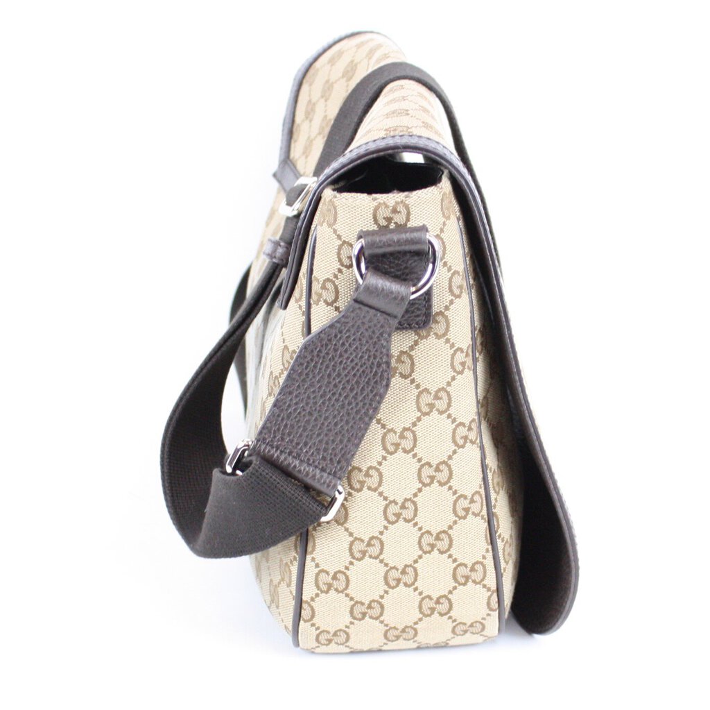 Gucci GG Messenger Canvas Travel Bag 15