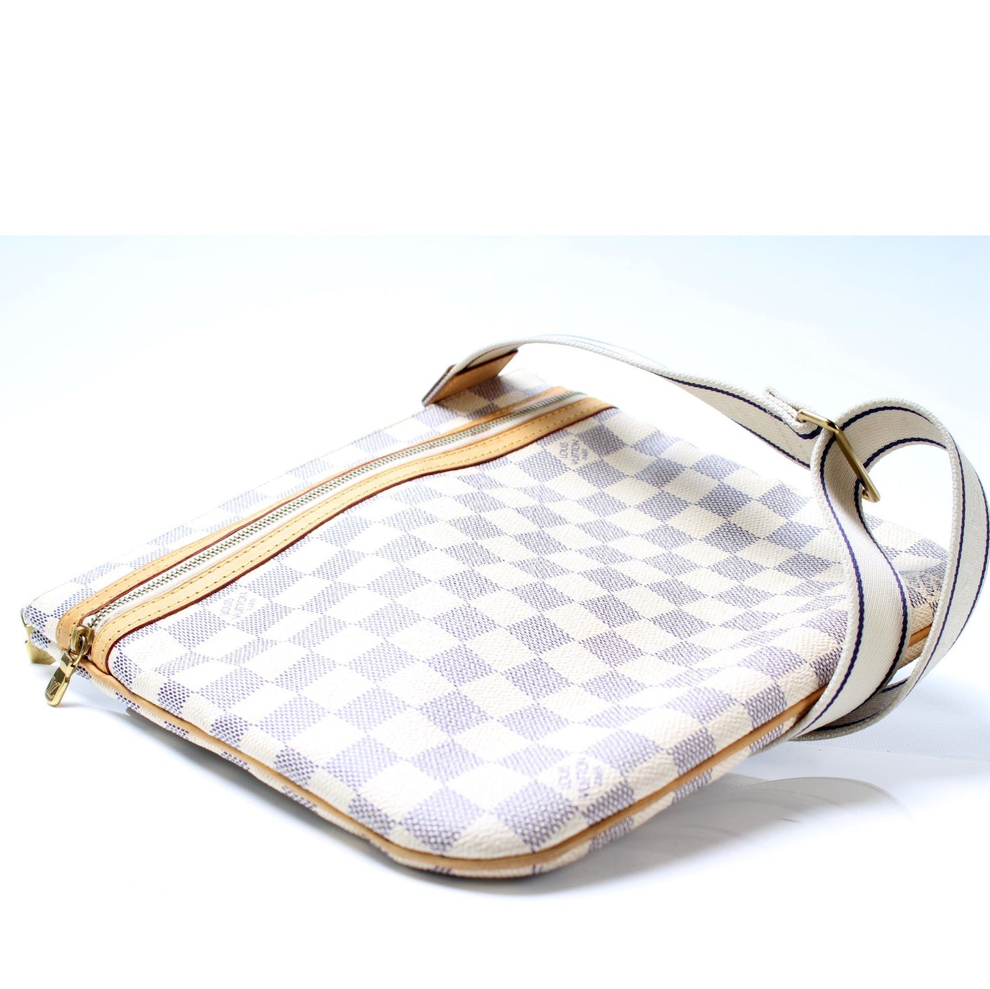 Louis Vuitton Pochette Bosphore Azur Damier Clutch Bag