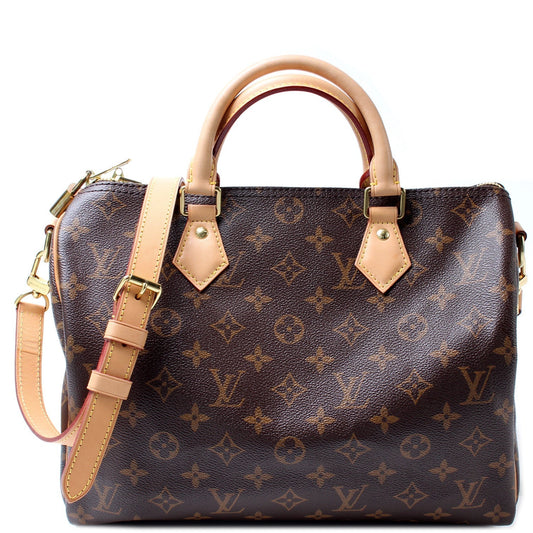 Louis Vuitton Speedy 30 Bandouliere Monogram Handbag Monogram 7