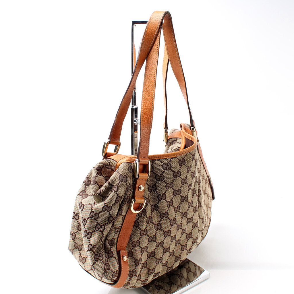 Gucci Abbey GG Canvas Medium Travel Bag Canvas Medium