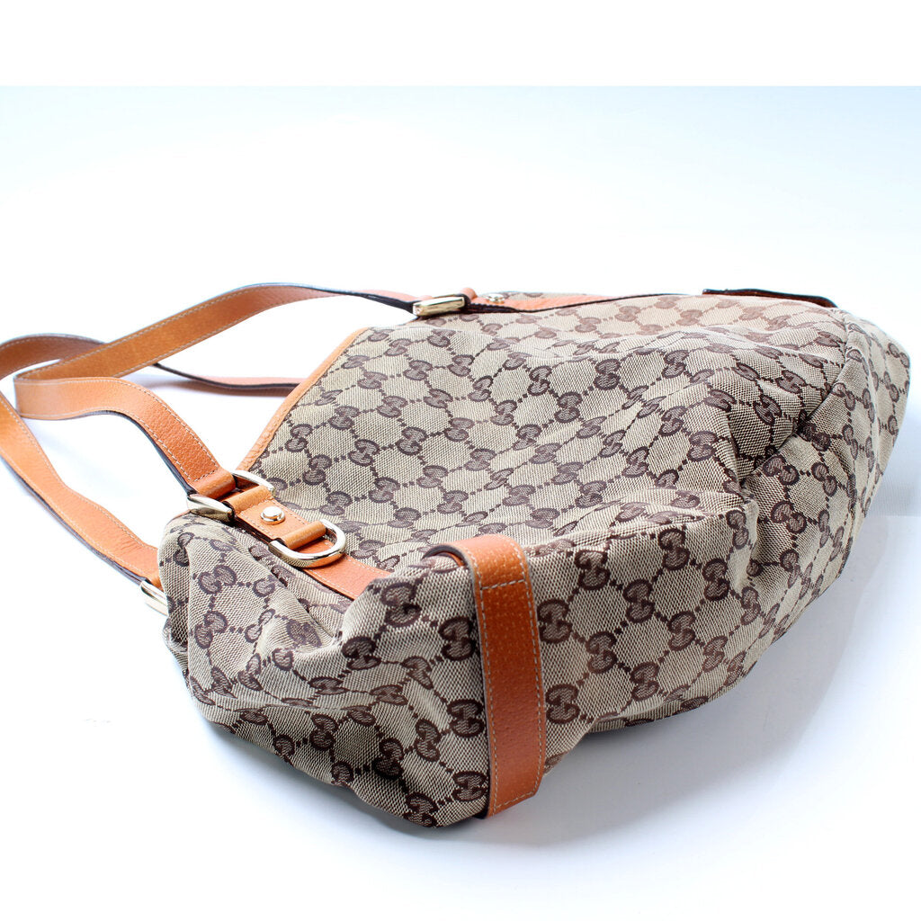 Gucci Abbey GG Canvas Medium Travel Bag Canvas Medium