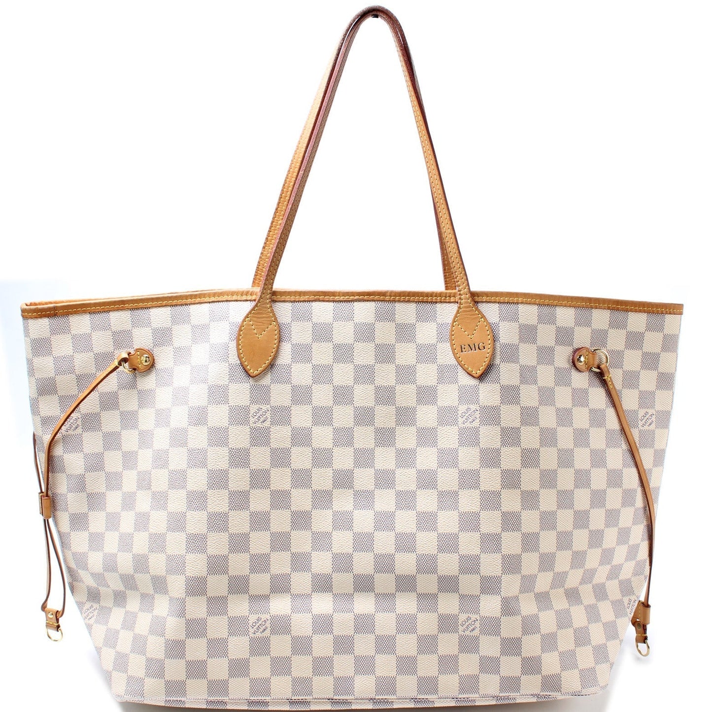 Louis Vuitton Neverfull GM Azur Damier Tote Bag Azur 5