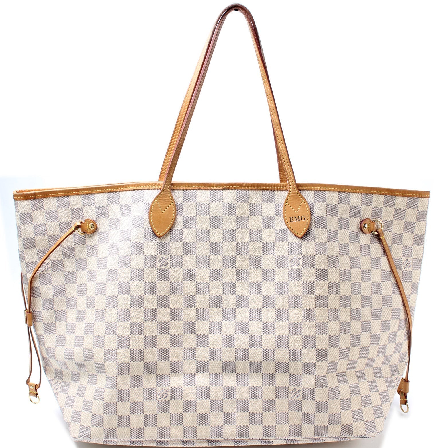Louis Vuitton Neverfull GM Azur Damier Tote Bag Azur 5