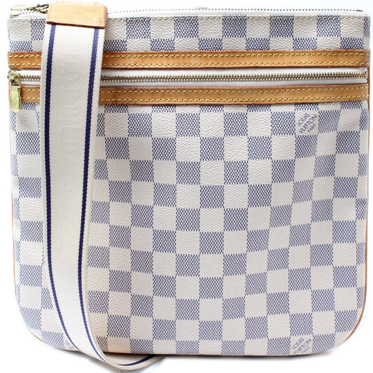 Louis Vuitton Pochette Bosphore Azur Damier Clutch Bag Azur 4