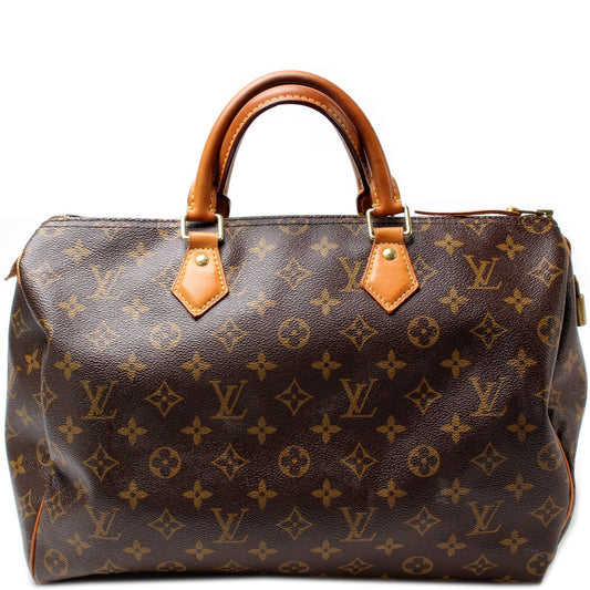 Louis Vuitton Speedy 35 Monogram Handbag Monogram 15