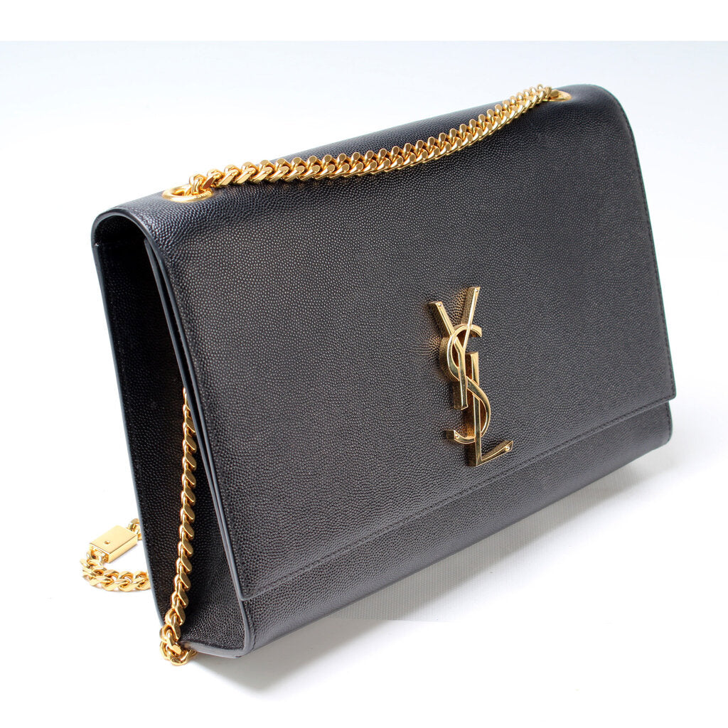 YSL Saint Laurent Kate Satchel Grain Bag Large Satchel Bag