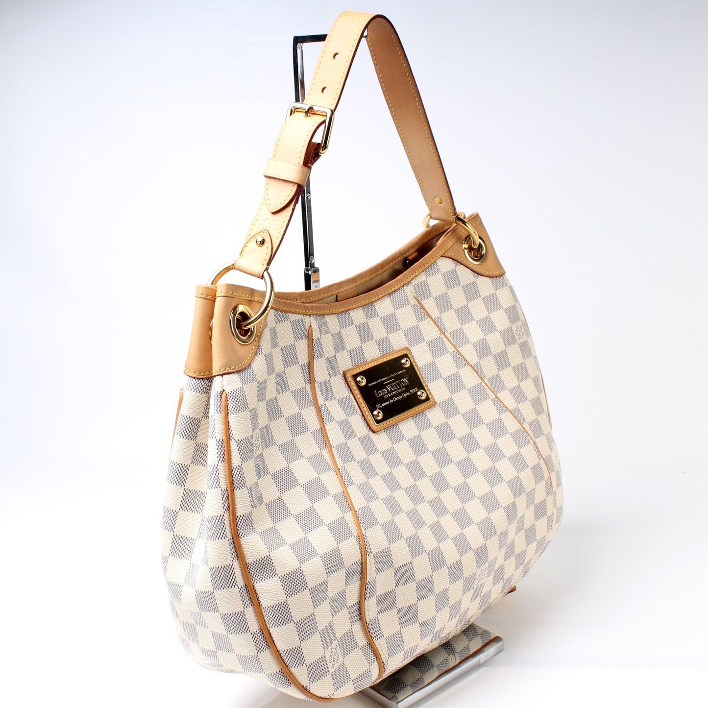Louis Vuitton Galliera PM Azur Handbag