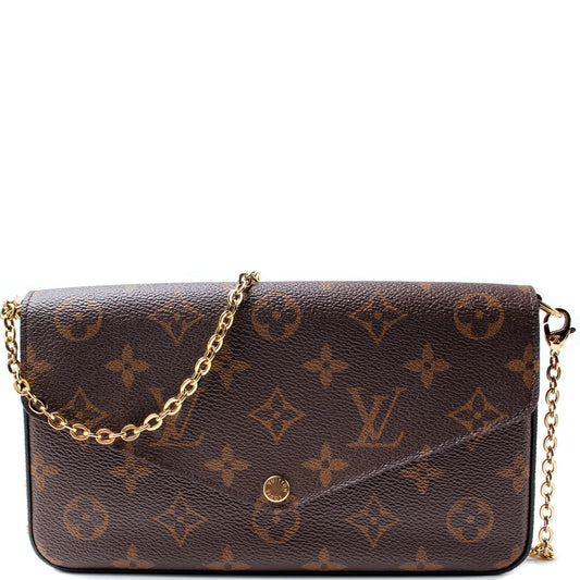 Louis Vuitton Pochette Felicie Monogram Clutch Bag Monogram 15