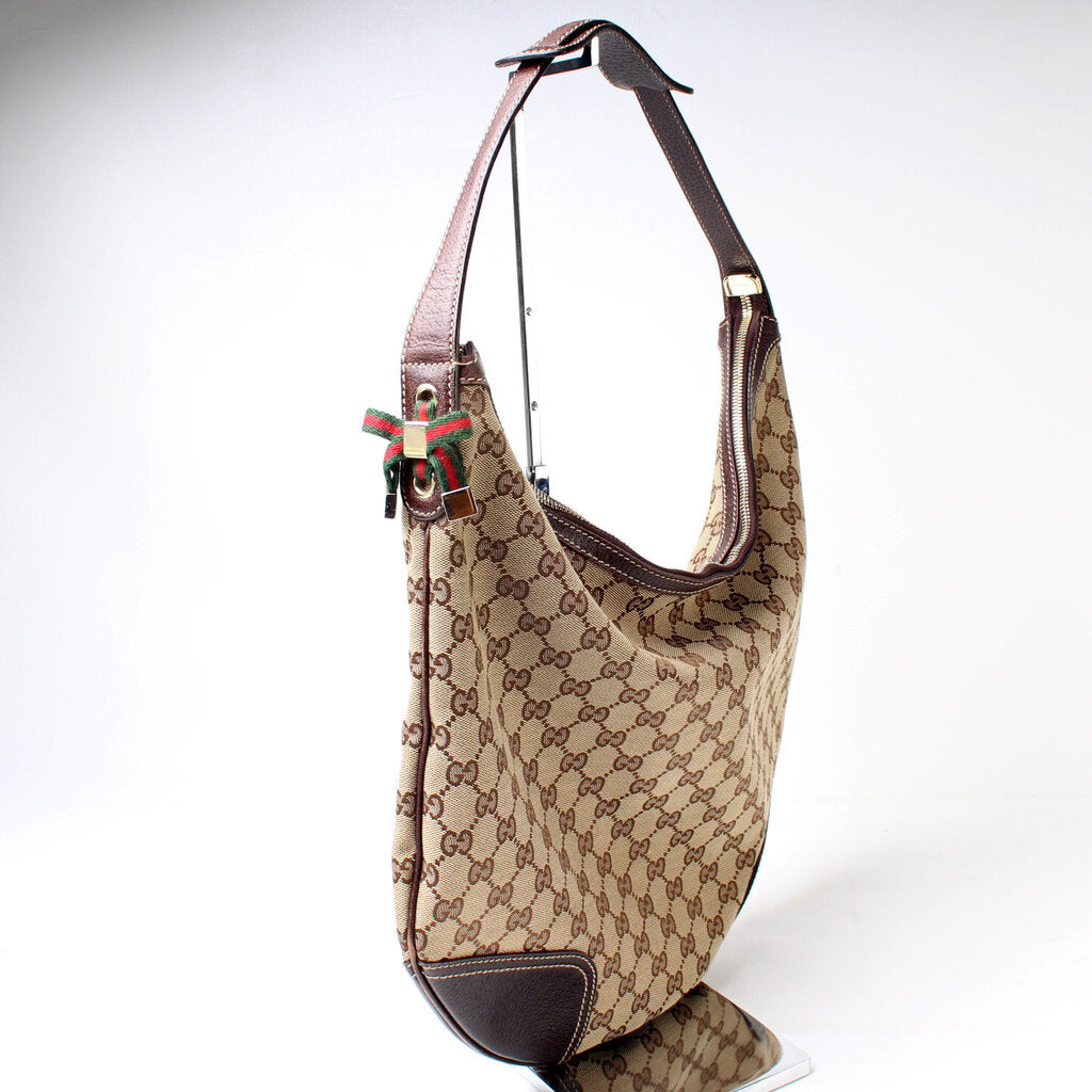Gucci Princy Monogram Shoulder Bag Hobo 1