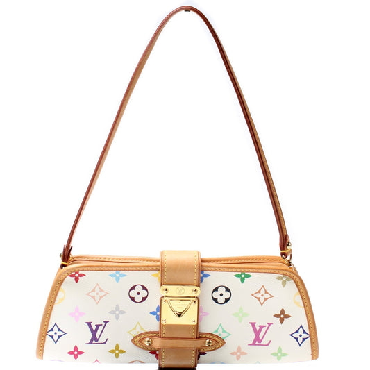 Louis Vuitton Shirley Monogram Multicolor Clutch Bag