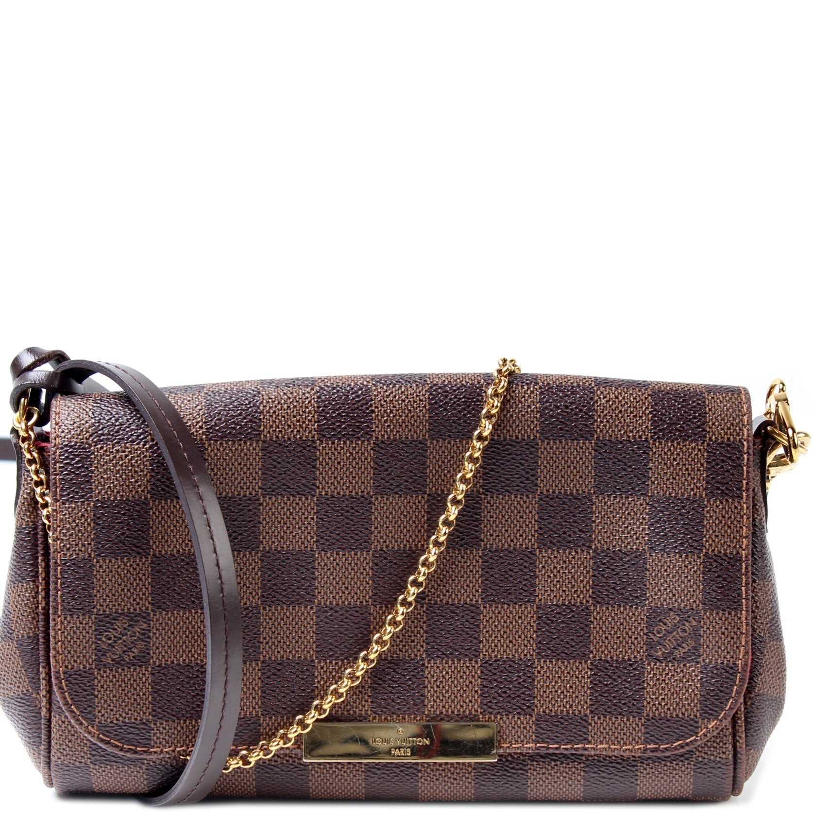 Louis Vuitton Favorite PM Ebene Damier Handbag